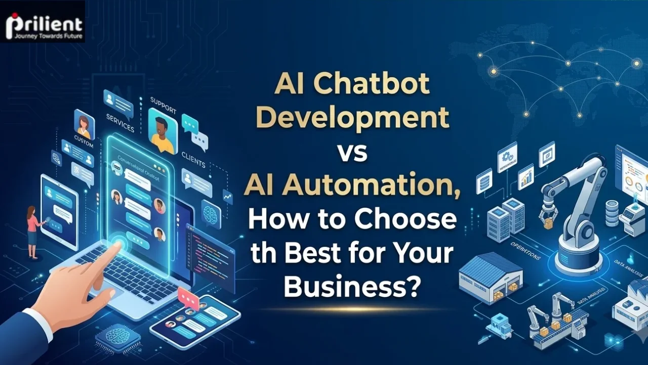 AI Chatbot Development vs AI Automation, How to Choose the Best for Your Business?