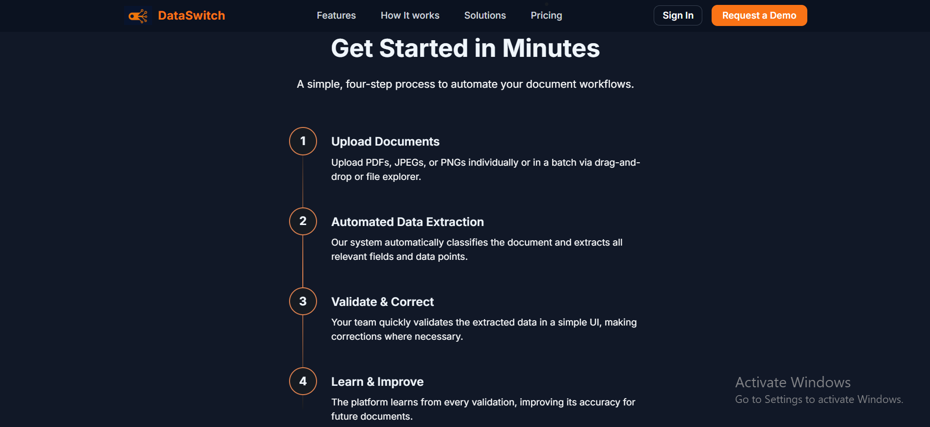 DataSwitch: Data Extraction Platform - Image 1