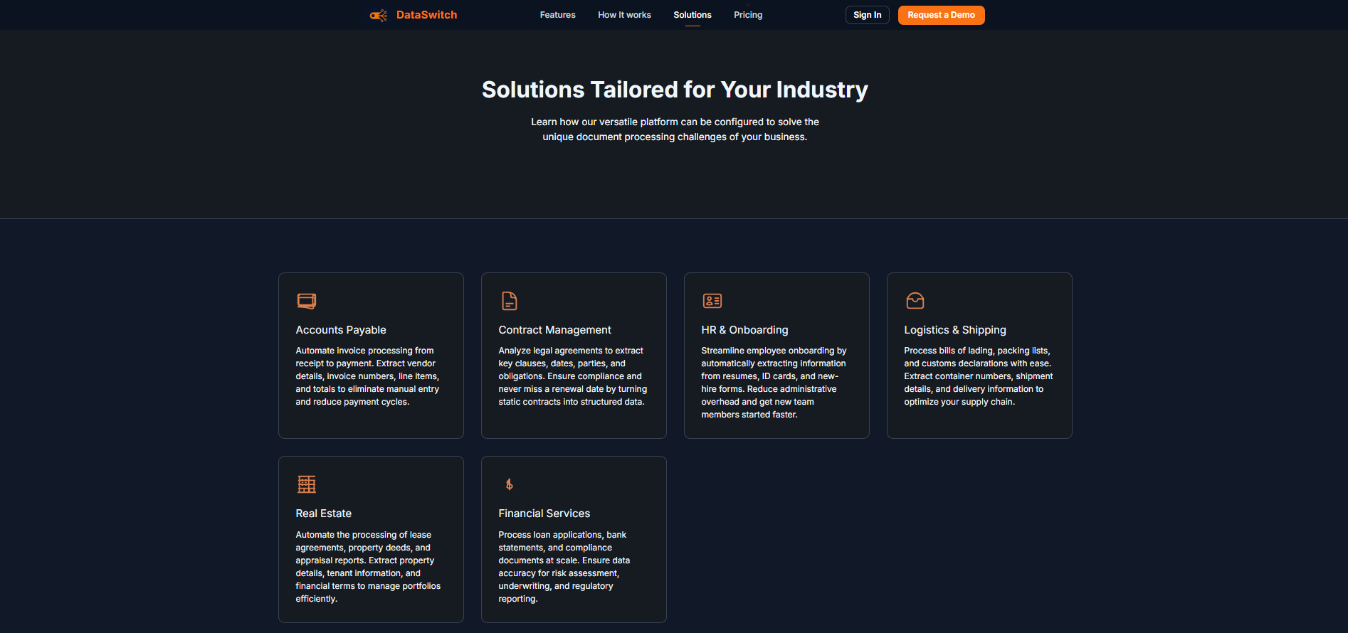 DataSwitch: Data Extraction Platform – picture 3