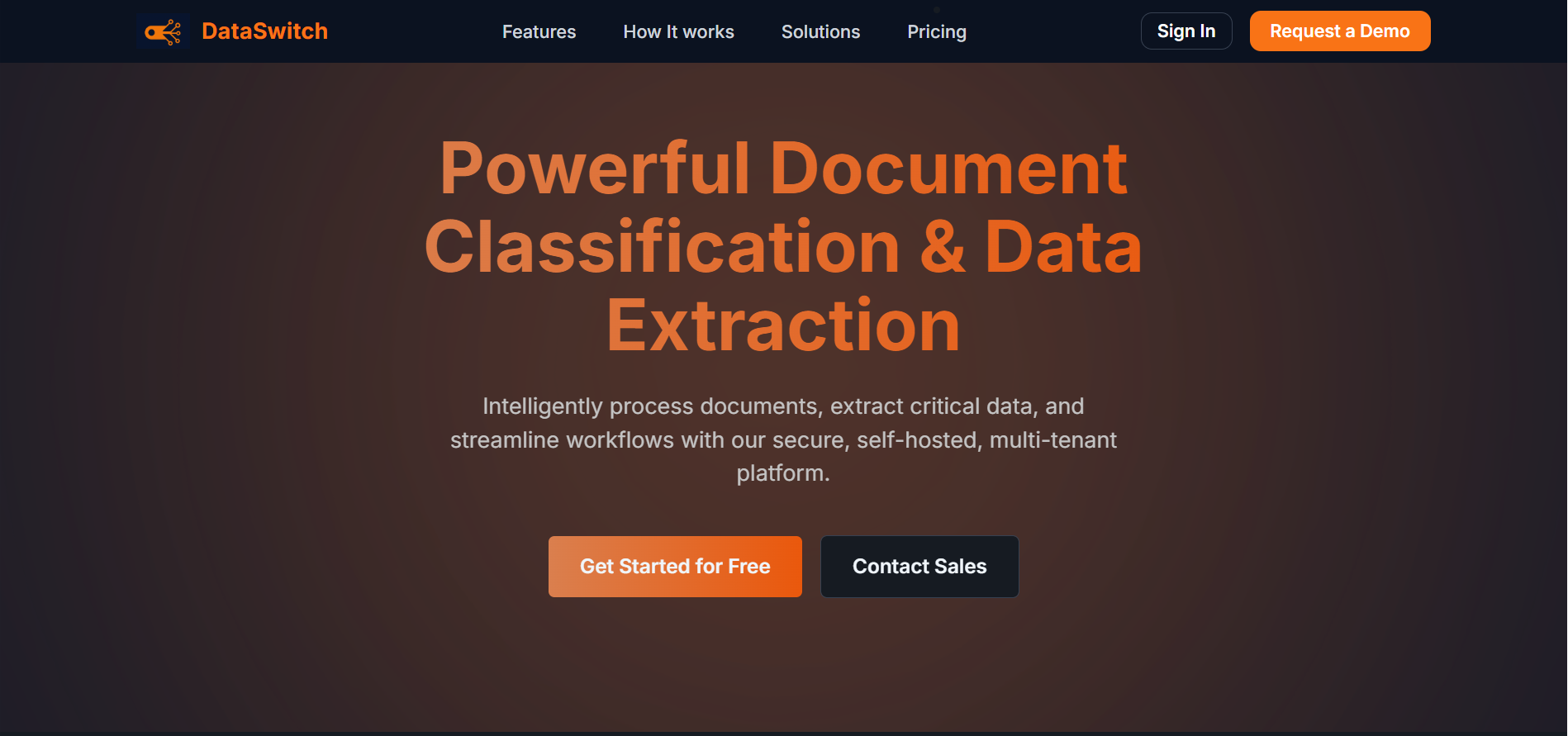 DataSwitch: Data Extraction Platform – picture 2